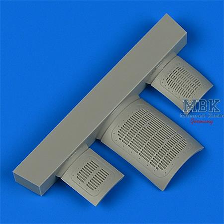 SU-34 FULLBACK TAIL COOLING GRILLES
