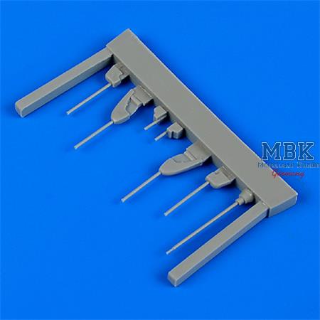 IL-2 SHTURMOVIK GUN BARRELS & PITOT TUBE