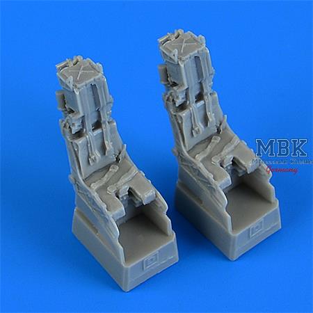 F-14D TOMCAT EJECTION SEATS WITH SAFETY BELTS