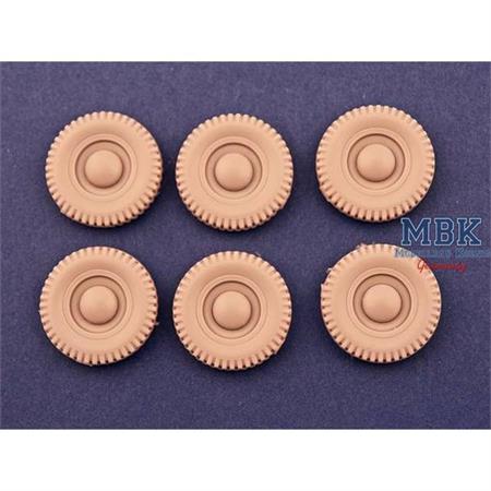 Road Wheel Set for German Car Horch 15