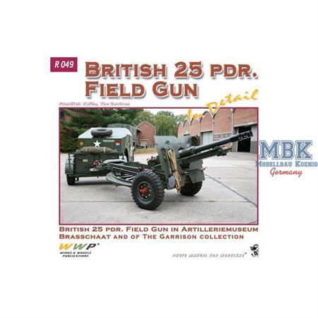 Red Line Band 49 \'25pdr Field Gun in Detail\"