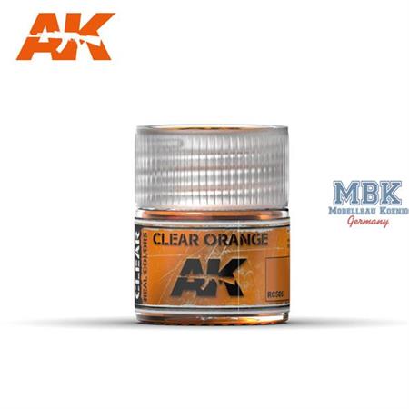 REAL COLORS: Clear Orange 10ml