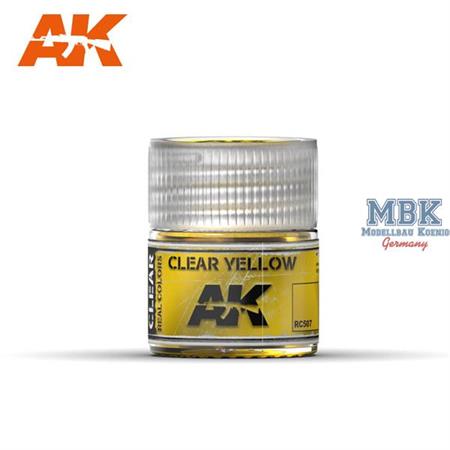 REAL COLORS: Clear Yellow 10ml