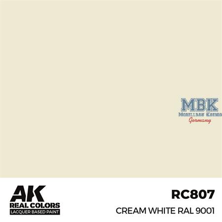 REAL COLORS: Cream White RAL 9001 17 ml