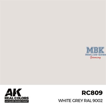 REAL COLORS: White Grey RAL 9002 17 ml