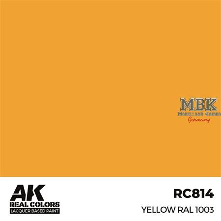 REAL COLORS: Yellow RAL 1003 17 ml