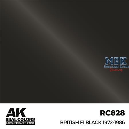 REAL COLORS: British F1 Black 1972-1986 17 ml