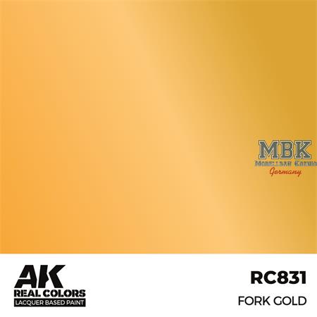 REAL COLORS: Fork Gold 17 ml