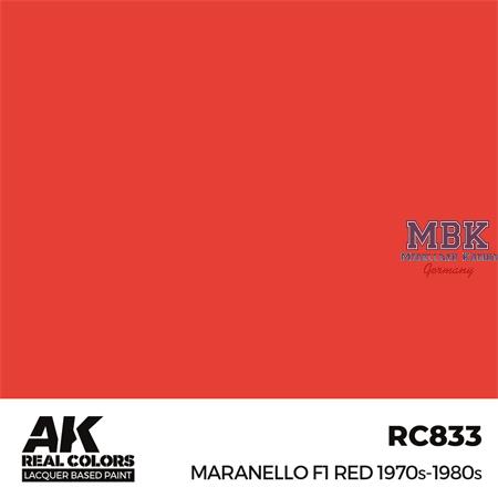 REAL COLORS: Maranello F1 Red 1970s-1980s 17 ml