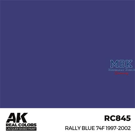 REAL COLORS: Rally Blue 74F 1997-2002 17 ml