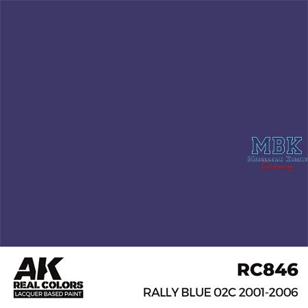 REAL COLORS: Rally Blue 02C 2001-2006 17 ml