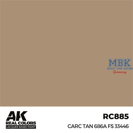 REAL COLORS: CARC Tan 686A FS 33446 17 ml