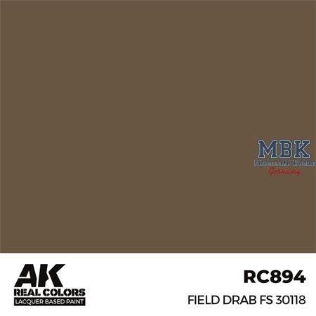 REAL COLORS: Field Drab FS 30118 17 ml