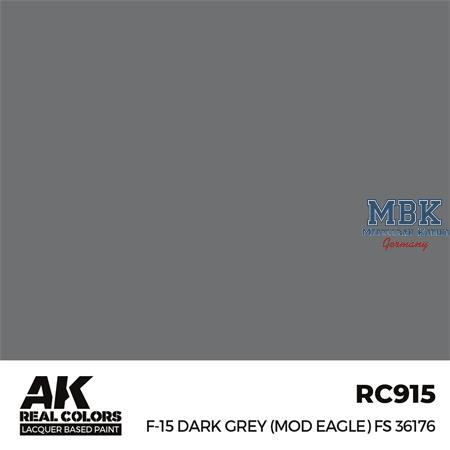 REAL COLORS: F-15 Dark Grey (MOD  )FS 36176 17 ml