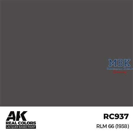 REAL COLORS: RLM 66 (1938) 17 m