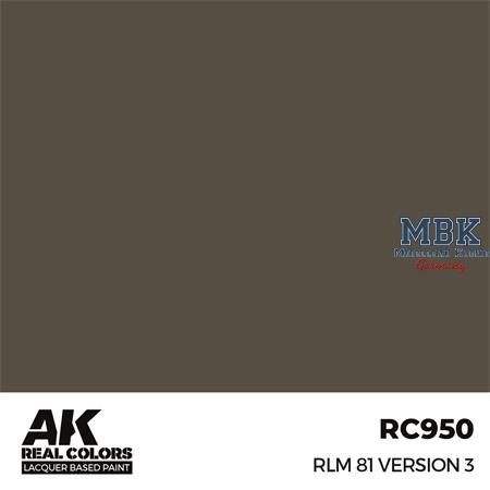 REAL COLORS: RLM 81 Version 3 17 ml