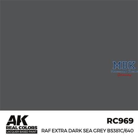 REAL COLORS: RAF Extra Dark Sea Grey 17 ml