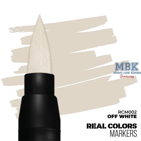 REAL COLORS MARKERS: Off White