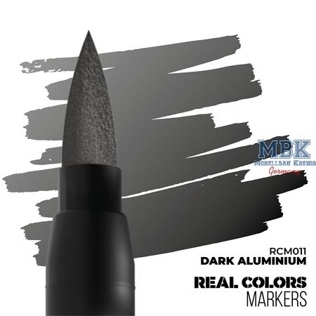 REAL COLORS MARKERS: Dark Aluminium