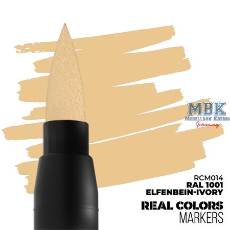 REAL COLORS MARKERS: Elfenbein - Ivory
