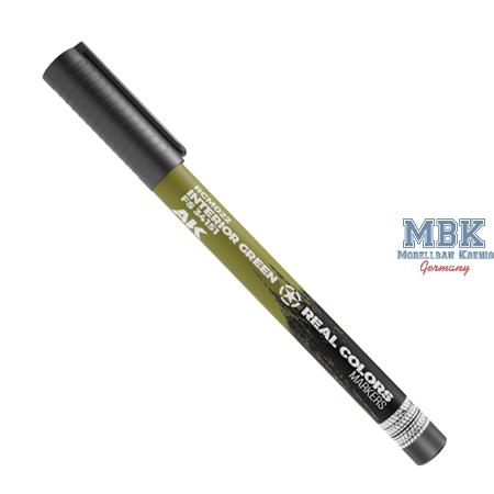REAL COLORS MARKERS: Interior Green FS34151