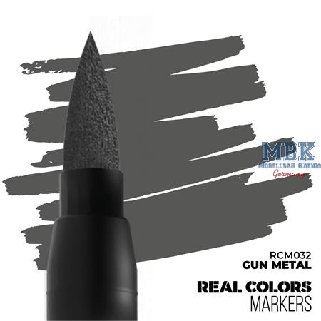 REAL COLORS MARKERS: Gun Metal