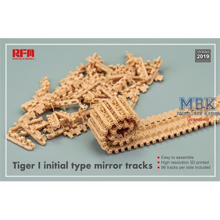 Tiger I  Tracks initial type mirror (3D printed)