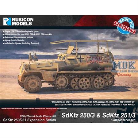 SdKfz 250/251 Expansion Set - SdKfz 250/3 & 251/3