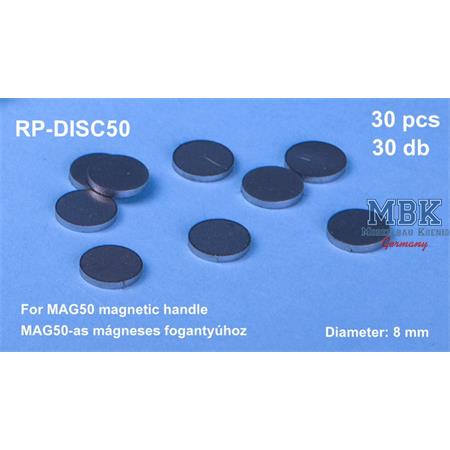 Magnetic Handle Spare / 8mm / Ersatzmagneten 30x