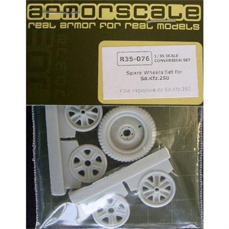 Spare Wheels Set für Sd.Kfz.250