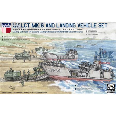 R.O.C. Navy LCT Mk.6 + Landing Vehicle Set