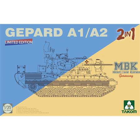Flakpanzer "Gepard"  A1/A2  2 in 1 - limited UA