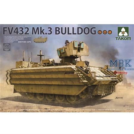 British APC FV432 Mk.3 Bulldog 2 in 1
