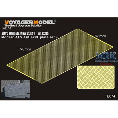 Modern AFV Antiskid plate set 9(GP)