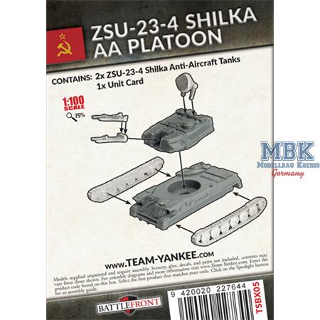 Team Yankee: ZSU-23-4 Shilka AA Platoon