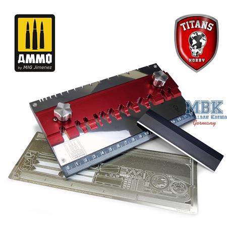 Professional bending tool for photoetched parts