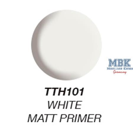 WHITE MATT PRIMER Spray for Plastic, Metal & Resin
