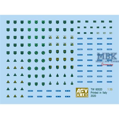 Modern R.O.C Army Uniform Decals