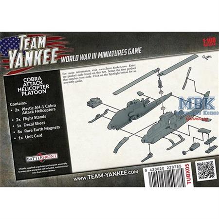 Team Yankee: Cobra Attack Helicopter Platoon