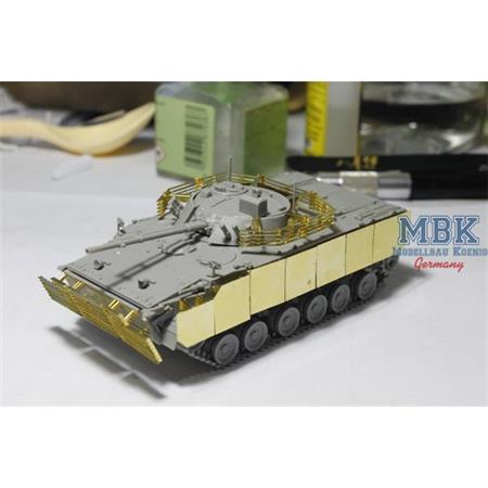 BMP 3 Infantry Fighting Vehicle with Cage Armor