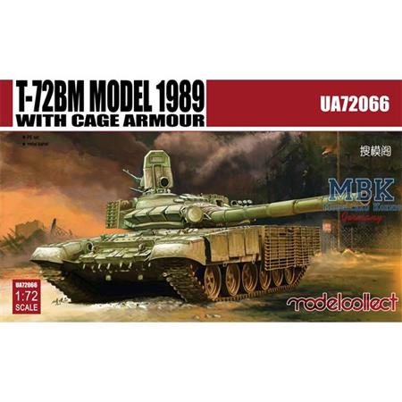 T-72BM model 1989 with cage armour