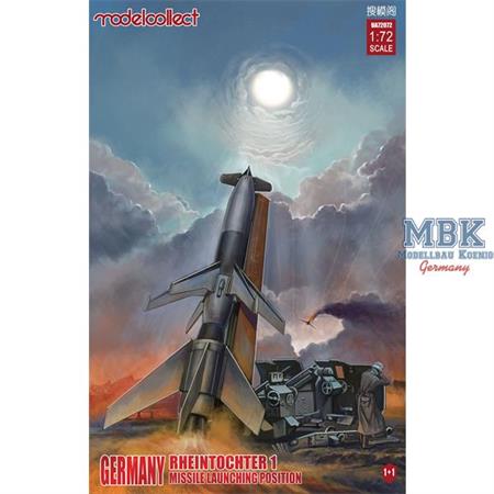 Rheintochter 1 Missile launching