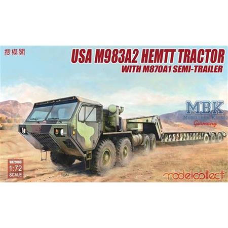 US HEMTT M983A2 Tractor & M870A1 Semi-trailer