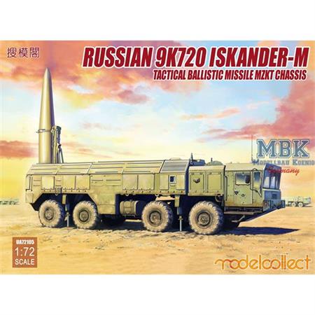 Russian 9K720 Iskander-M Tactical missile MZKT