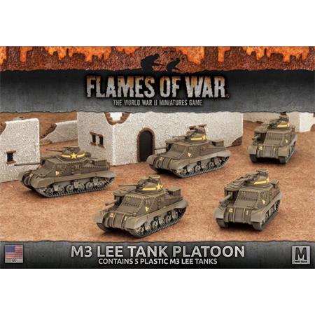 Flames Of War: M3 Lee Tank Platoon