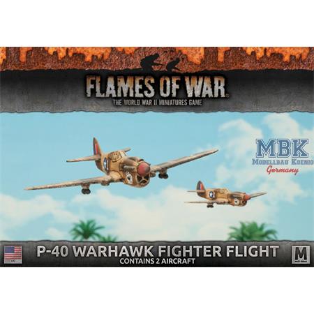 Flames Of War: P-40 Warhawk Fighter Flight