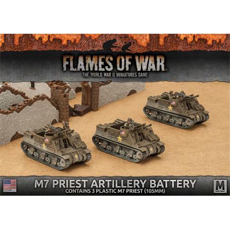 Flames Of War: M7 Priest Artillery Battery