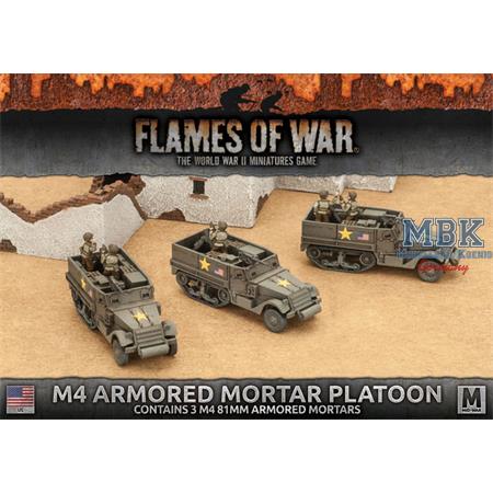 Flames Of War: M4 81mm Armored Mortar Platoon
