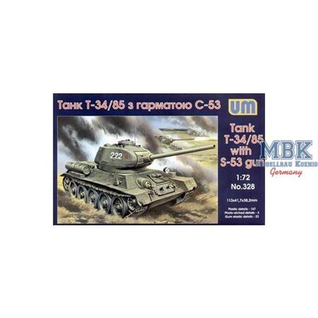 T-34/85 with S-53 gun