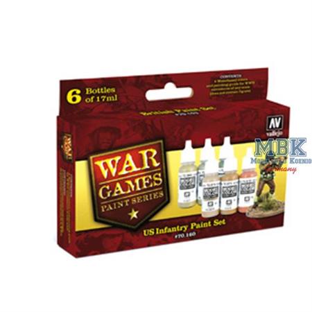 WWII Wargames Series US Paint Set